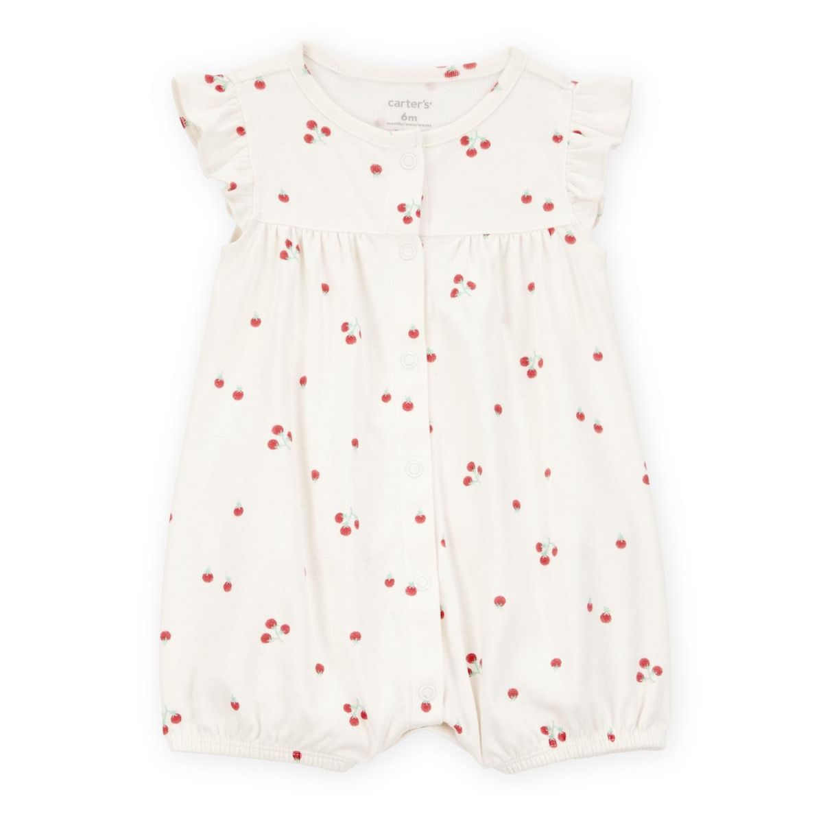 CARTER'S - Enterito Estampado Algodón Bebé Niña Carter's