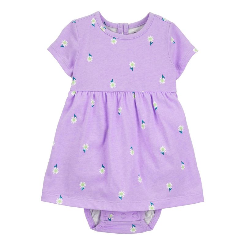 CARTER'S - Vestido con Cubre Pañal Algodón Bebé Niña Carter's