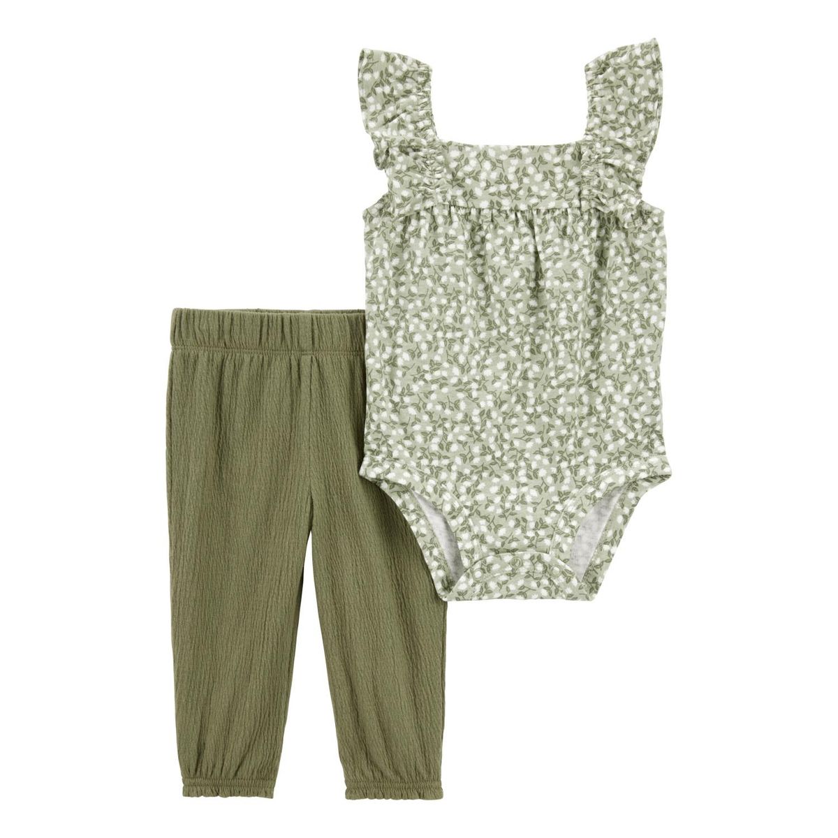 CARTER'S - Conjunto 2 Piezas Body y Pantalón Bebé Niña Carter's