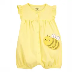 CARTER'S - Enterito Algodón Aplicación Bebé Niña Bebé Niña
