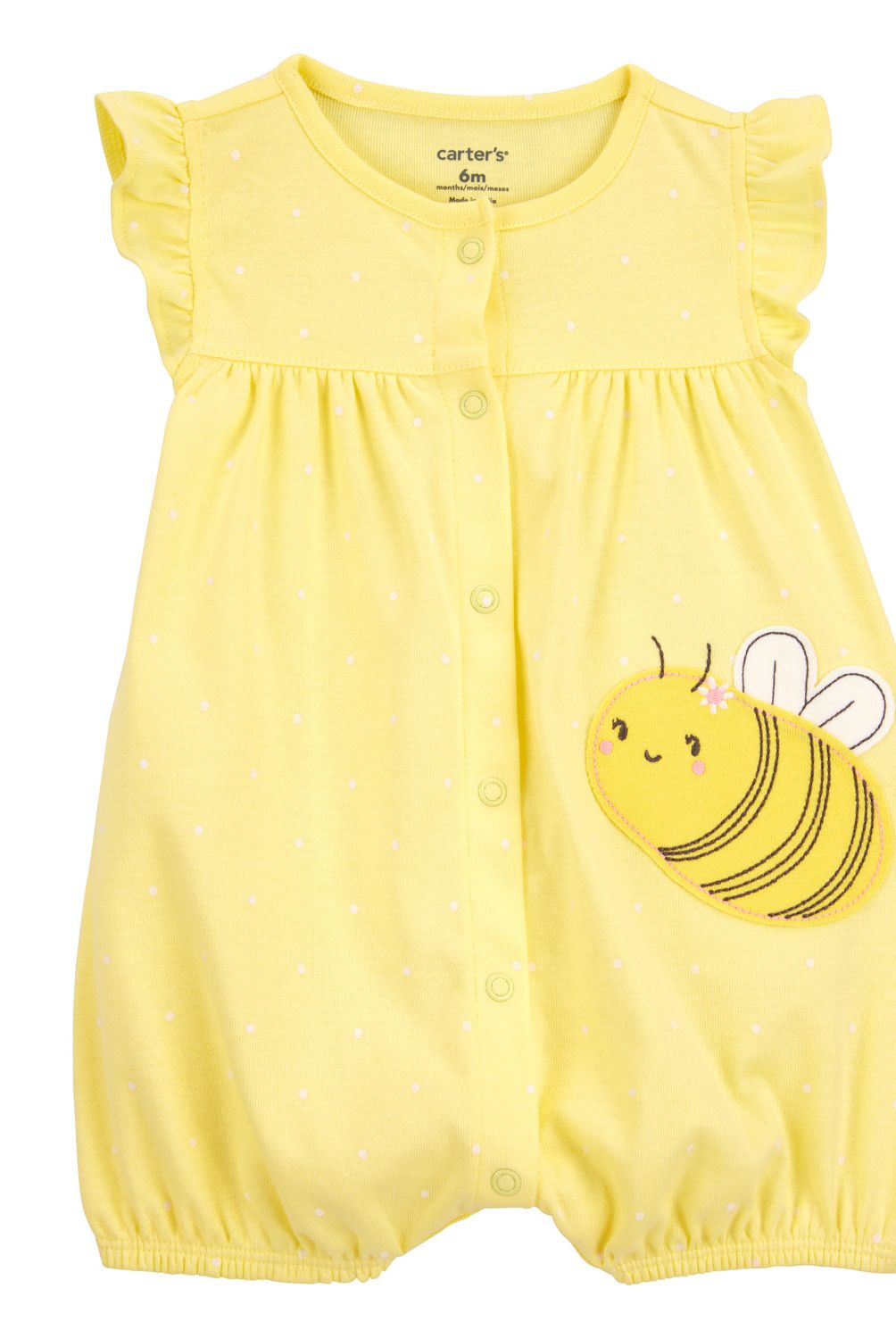 CARTER'S - Enterito Algodón Aplicación Bebé Niña Bebé Niña Carter's