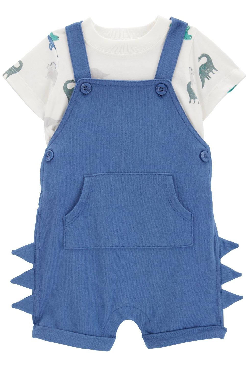 CARTER'S - Conjunto 2 Piezas Polera Y Jardinera Bebé Niño Bebé Niño Carter's