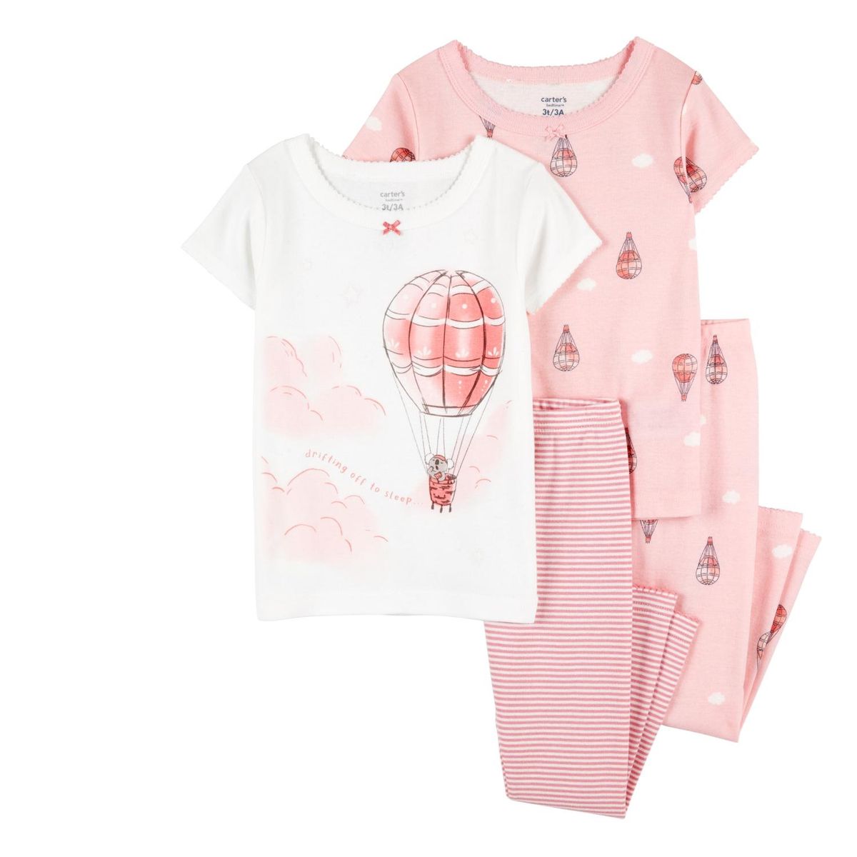 CARTER'S - Pijama 4 Piezas Algodón Niña Carter's