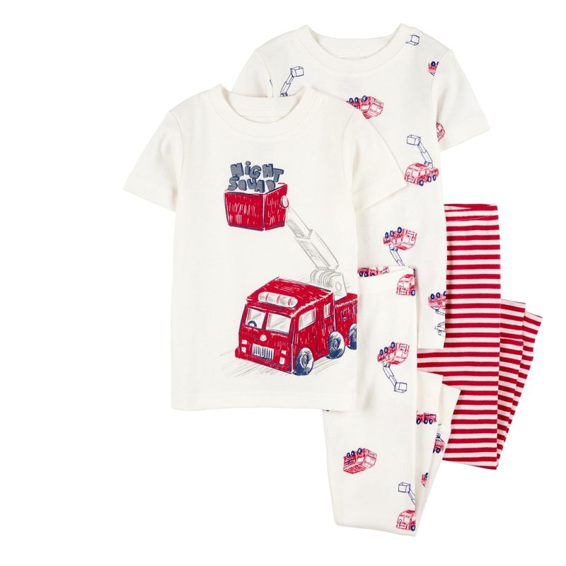 CARTER'S - Pijama 4 Piezas Algodón Niño Carter's