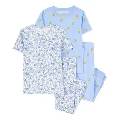 CARTER'S - Pijama 4 Piezas Niña
