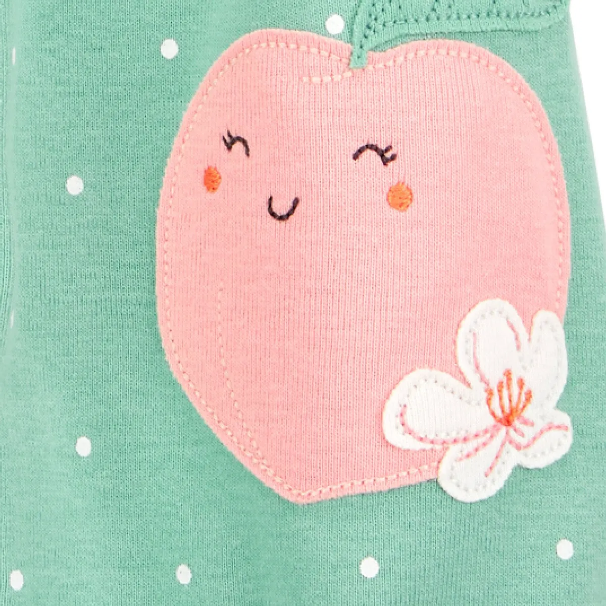 CARTER'S - Enterito Aplicación Algodón Bebé Niña Carter's