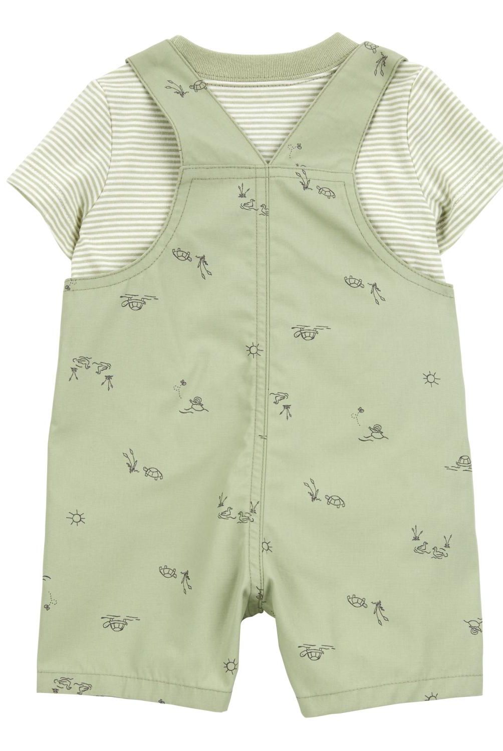 CARTER'S - Conjunto 2 Piezas Polera Y Jardinera Bebé Niño Bebé Niño Carter's