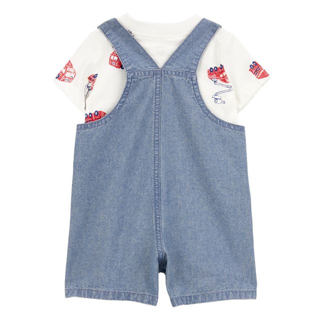 CARTER'S - Conjunto 2 Piezas Polera y Jardinera Bebé Niño Carter's