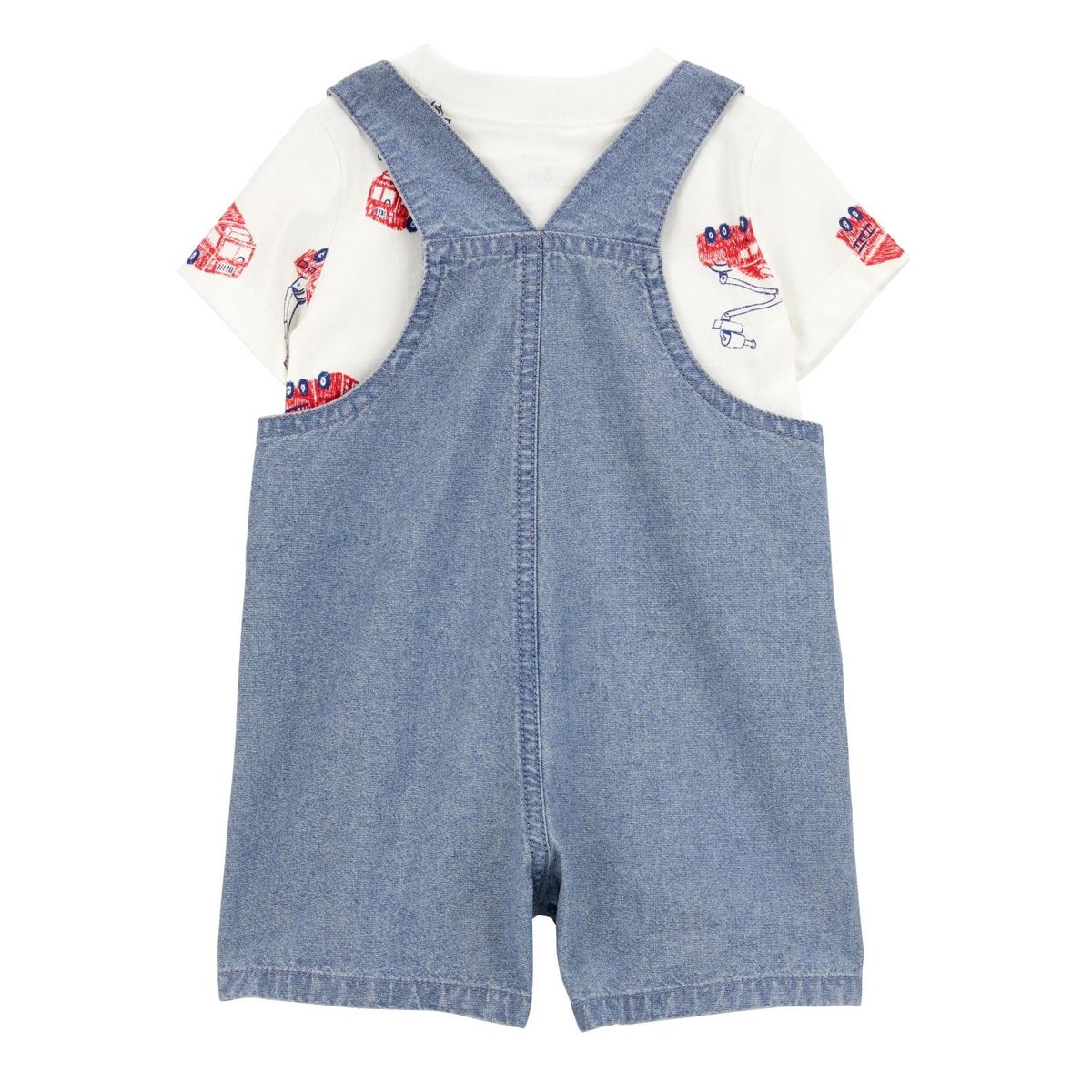 CARTER'S - Conjunto 2 Piezas Polera y Jardinera Bebé Niño Carter's