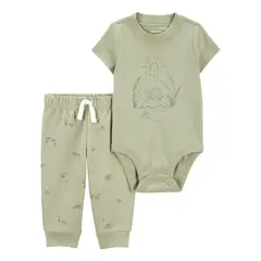 CARTER'S - Conjunto 2 Piezas Body Y Pantalon Buzo Bebé Niño Bebé Niño