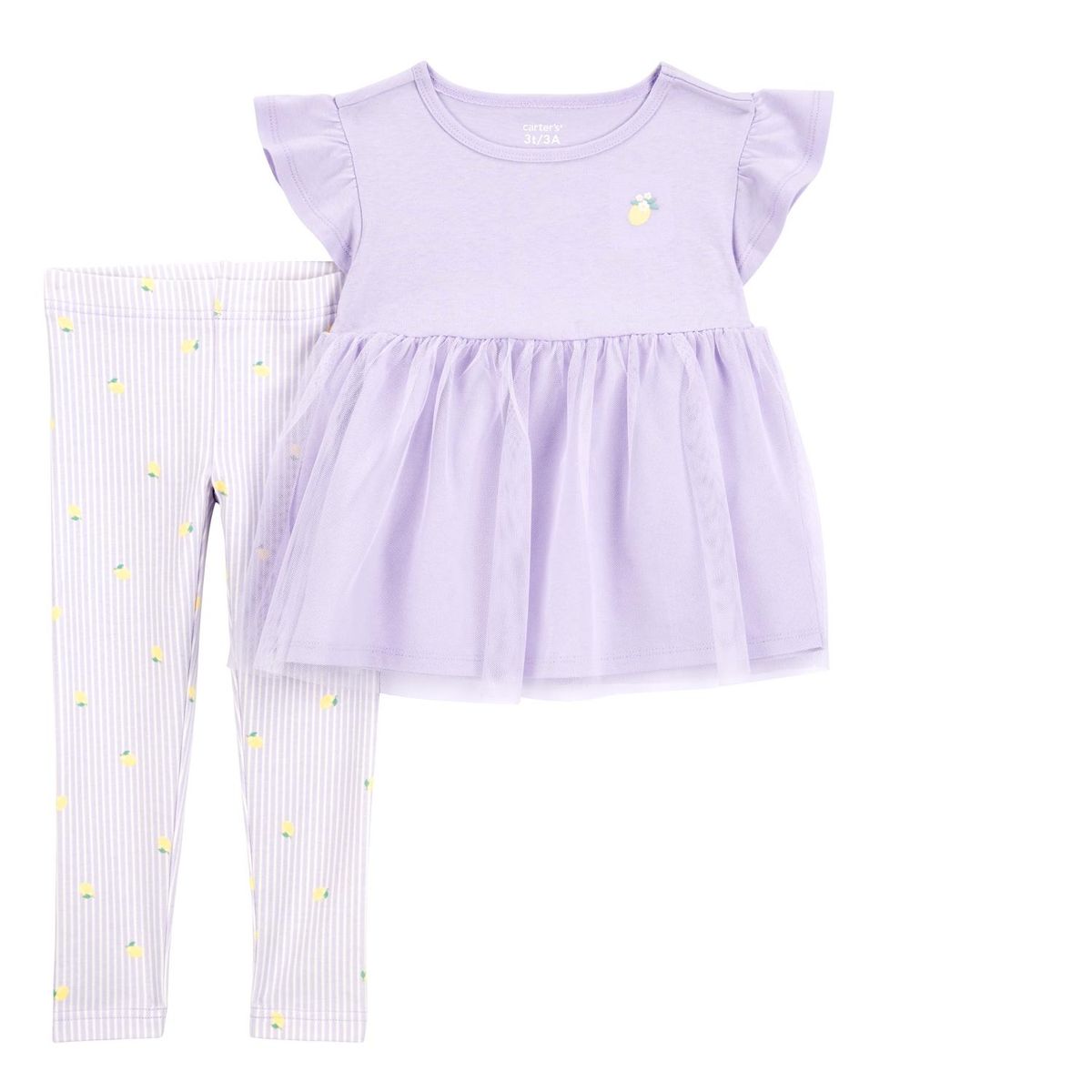 CARTER'S - Conjunto 2 Piezas Polera y Calza Niña Carter's