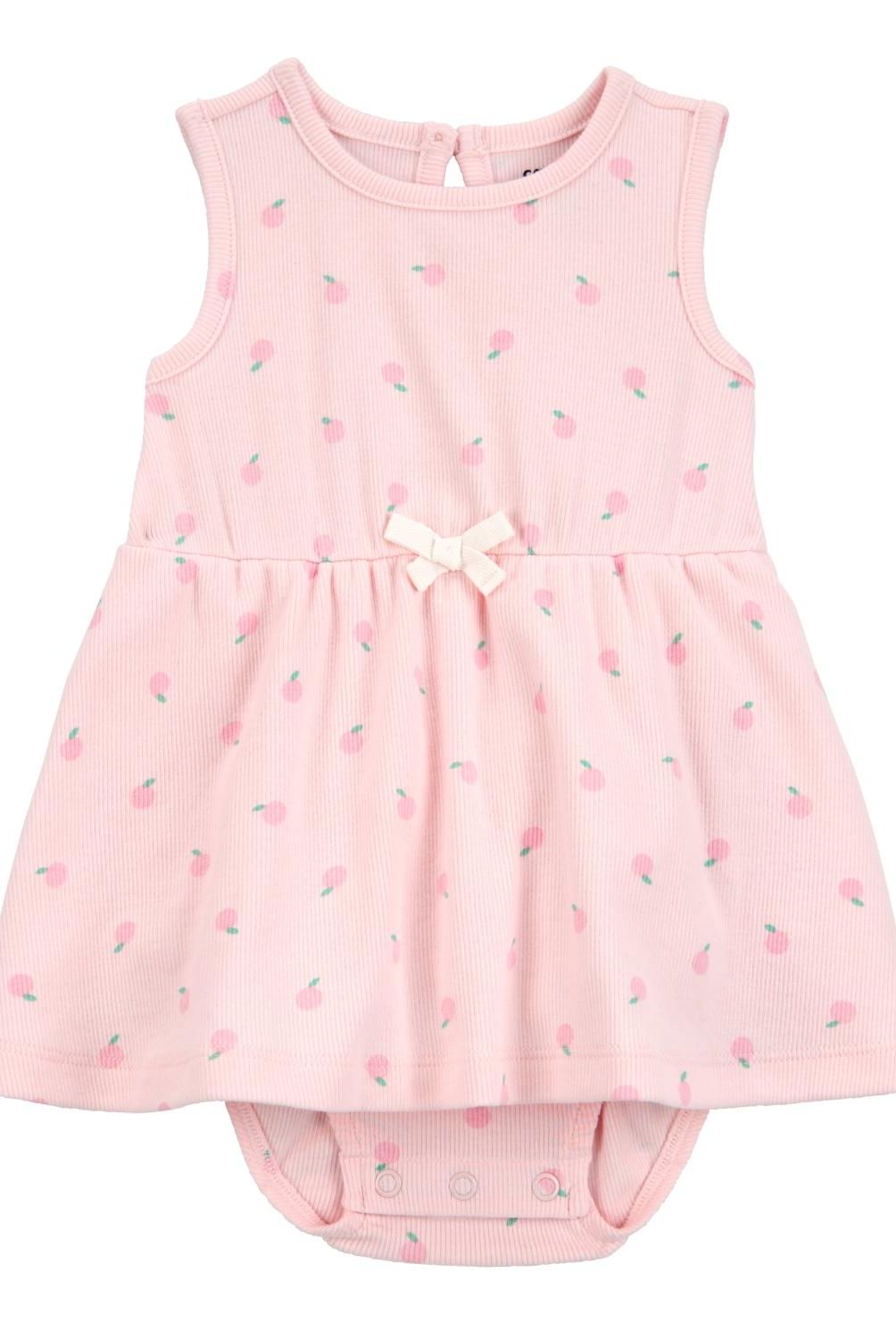 CARTER'S - Vestido Algodón Con Cubre Pañal Bebé Niña Bebé Niña Carter's