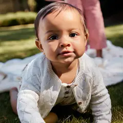 CARTER'S - Chaleco Tejido Algodón Bebé Niña