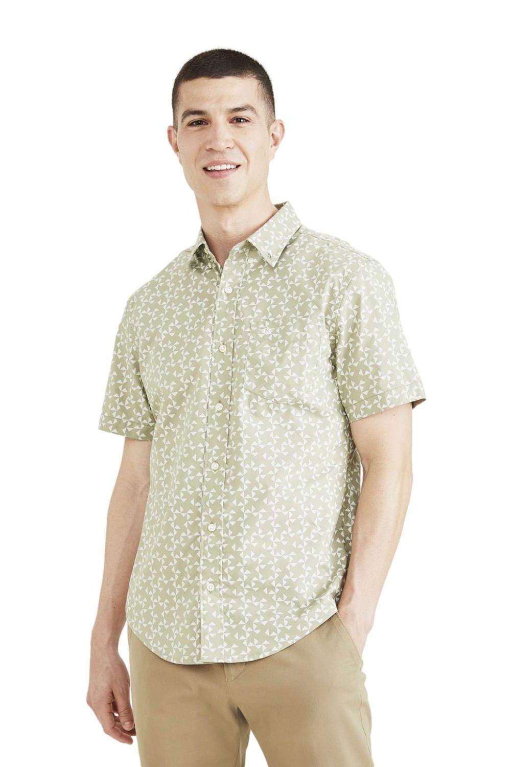 DOCKERS - Camisa Manga Larga Algodón Hombre Dockers