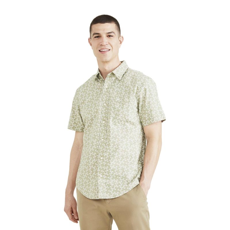 DOCKERS - Camisa Manga Corta Algodón Hombre Dockers