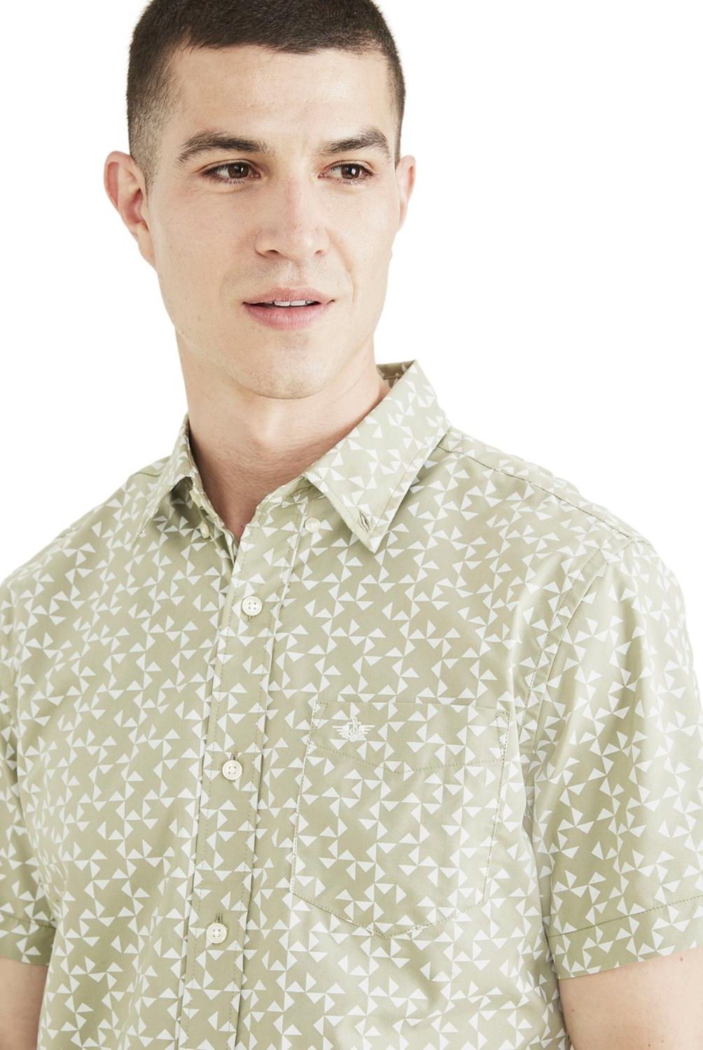 DOCKERS - Camisa Manga Larga Algodón Hombre Dockers