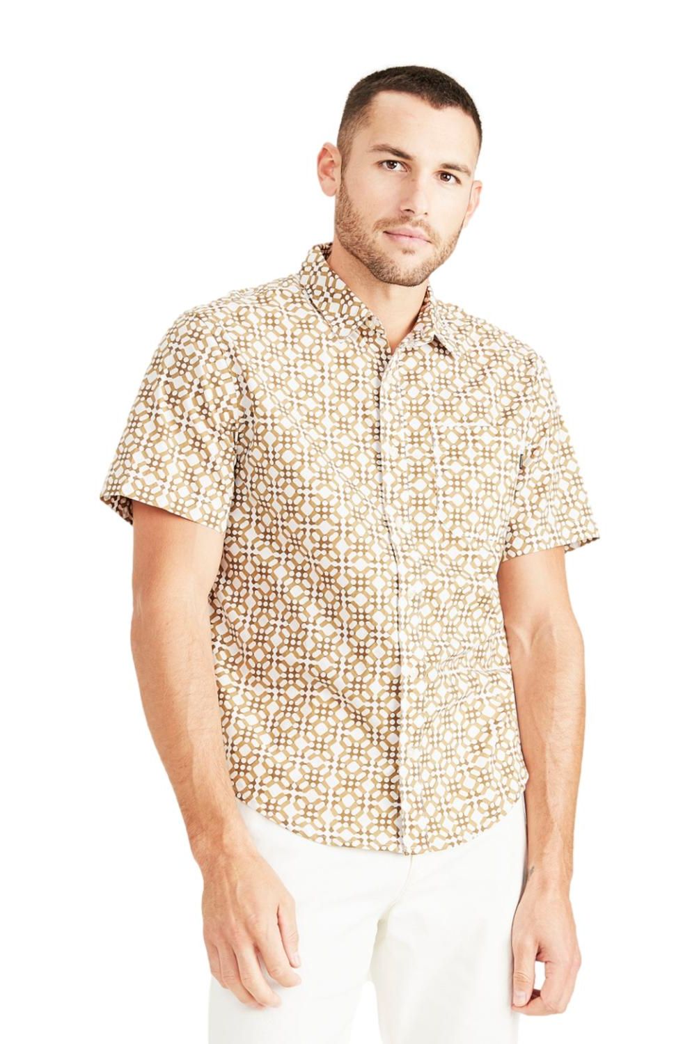 DOCKERS - Camisa Manga Larga Algodón Hombre Dockers