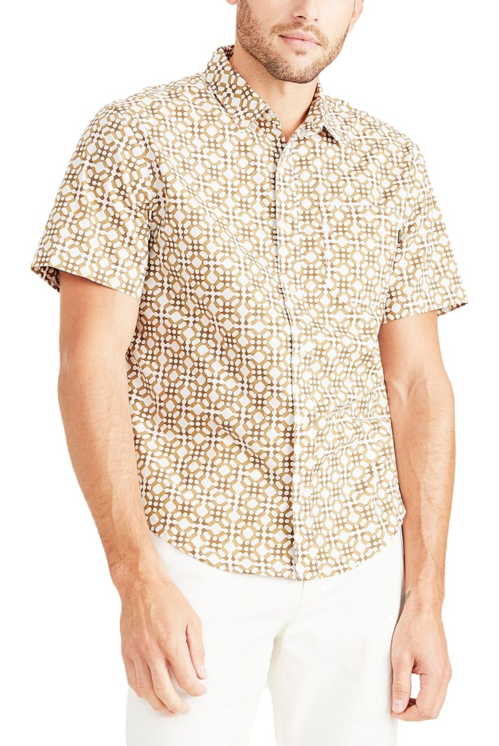 DOCKERS - Camisa Manga Larga Algodón Hombre Dockers
