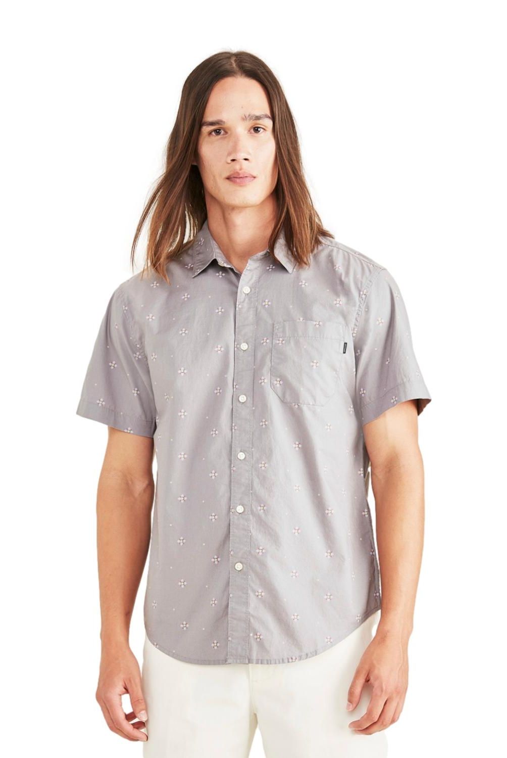 DOCKERS - Camisa Manga Larga Algodón Hombre Dockers