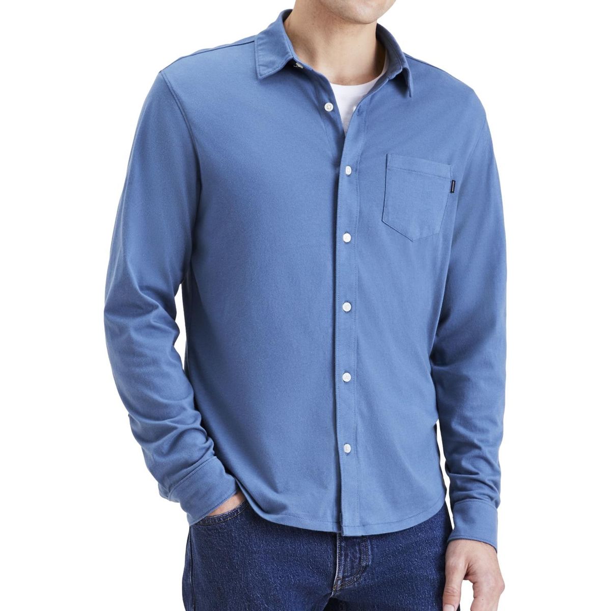DOCKERS - Camisa Manga Larga Algodón Hombre Dockers
