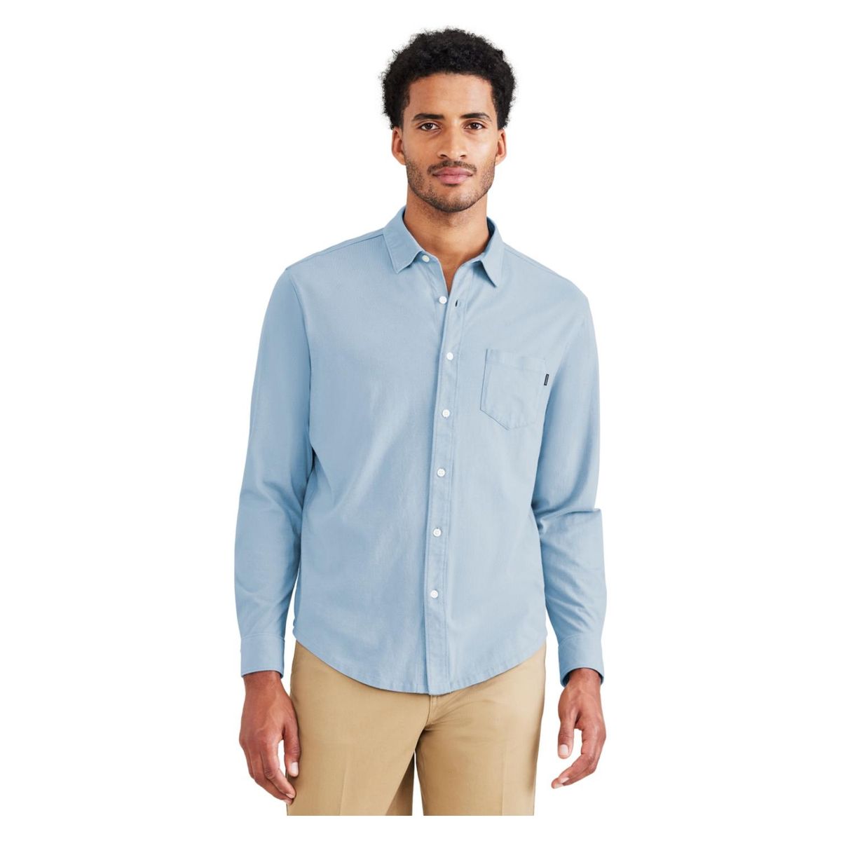 DOCKERS - Camisa Manga Larga Algodón Hombre Dockers