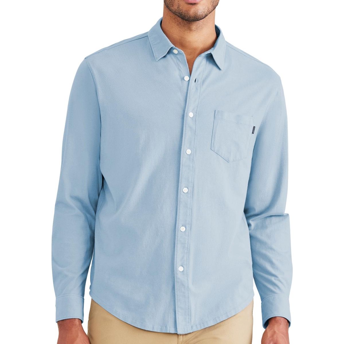 DOCKERS - Camisa Manga Larga Algodón Hombre Dockers