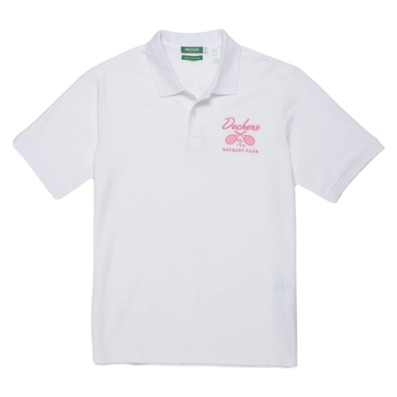 DOCKERS - Polera Pique Manga Corta Hombre Dockers