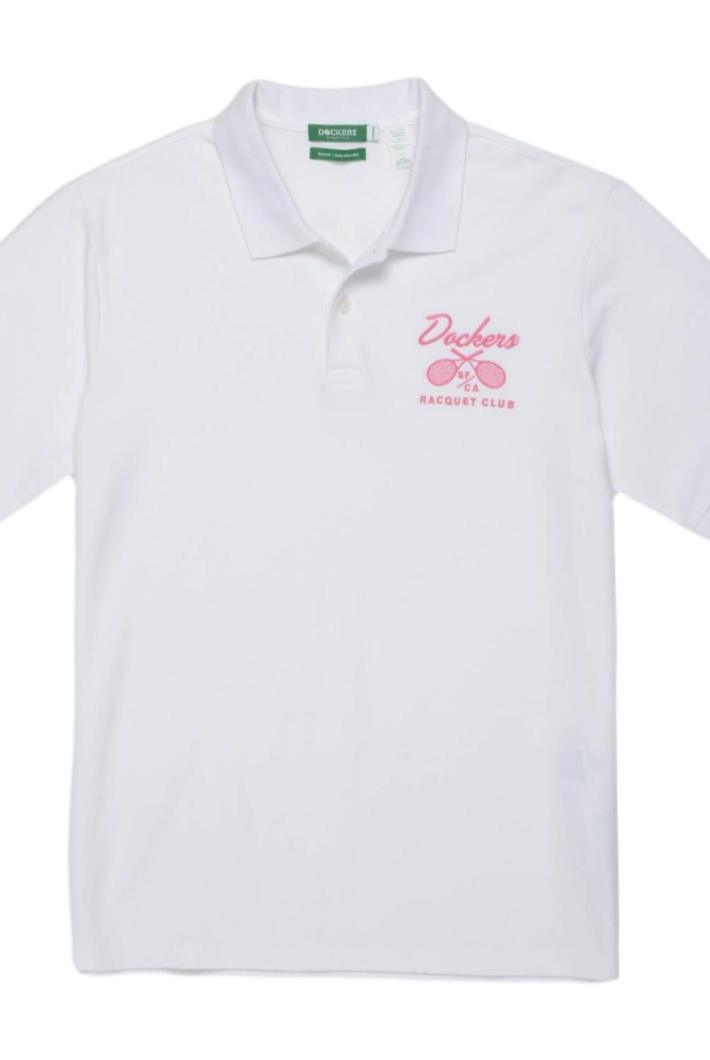 DOCKERS - Polera Pique Manga Corta Hombre Dockers
