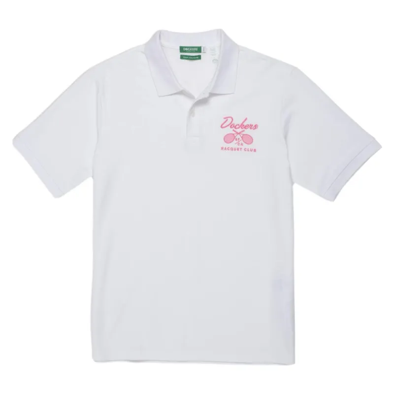 DOCKERS - Polera Pique Manga Corta Hombre Dockers