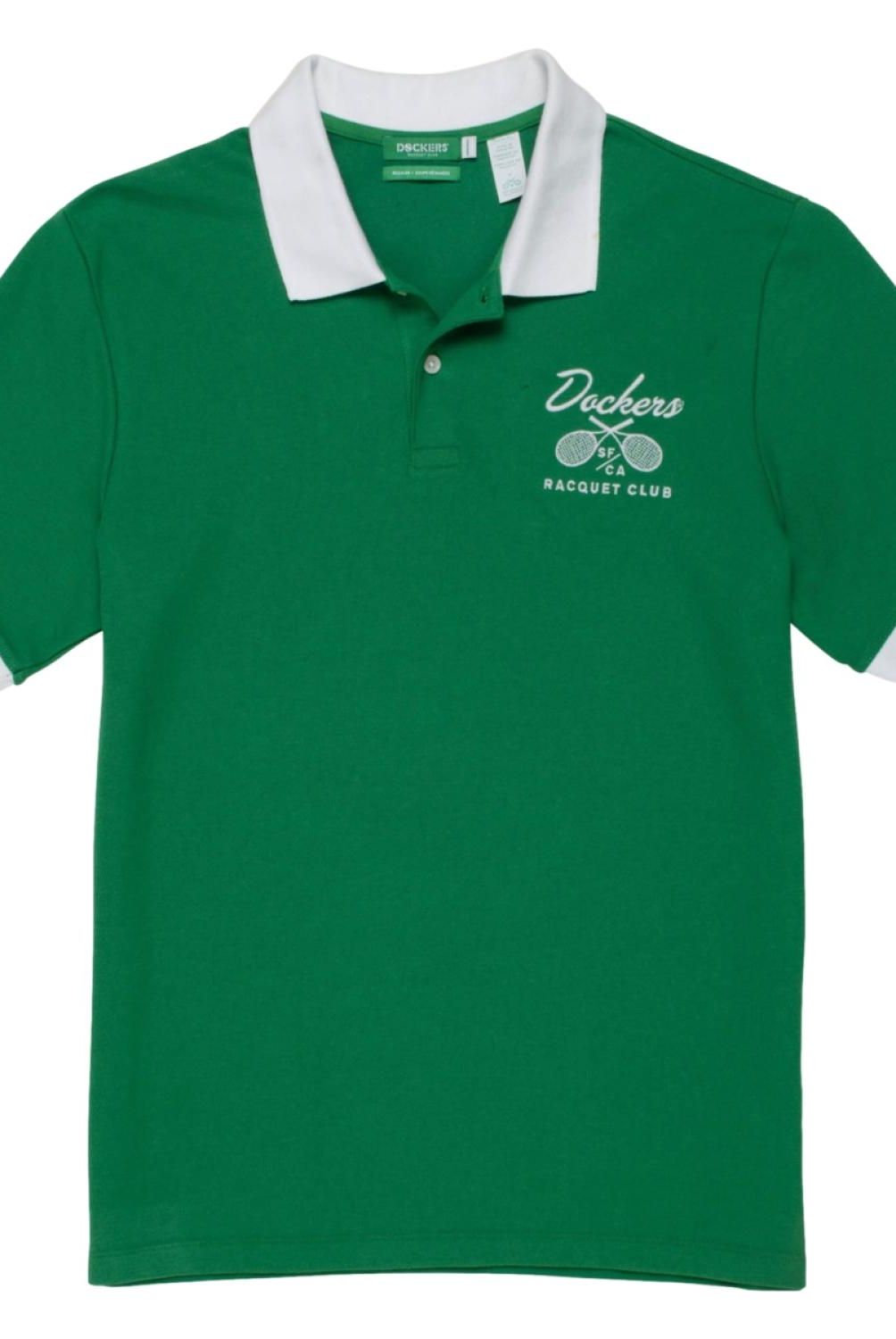 DOCKERS - Polera Pique Manga Corta Hombre Dockers