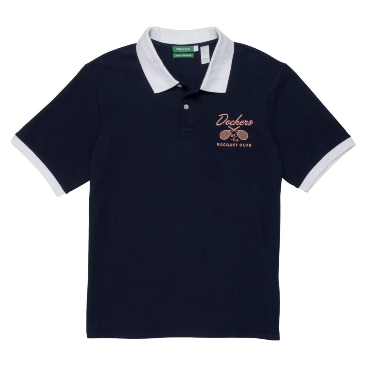 DOCKERS - Polera Pique Manga Corta Hombre Dockers