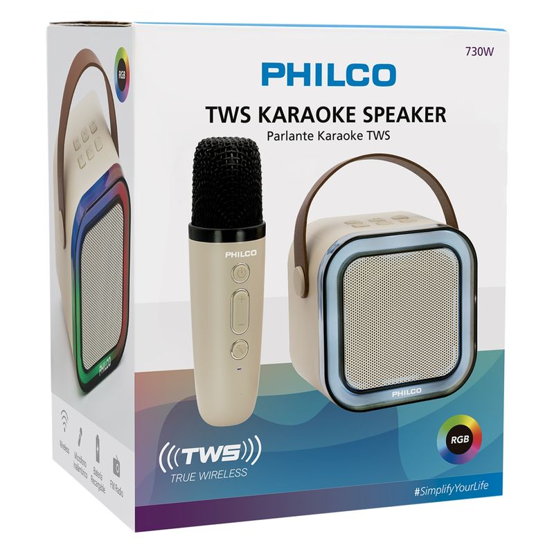 PHILCO - Parlante Karaoke 730W Philco