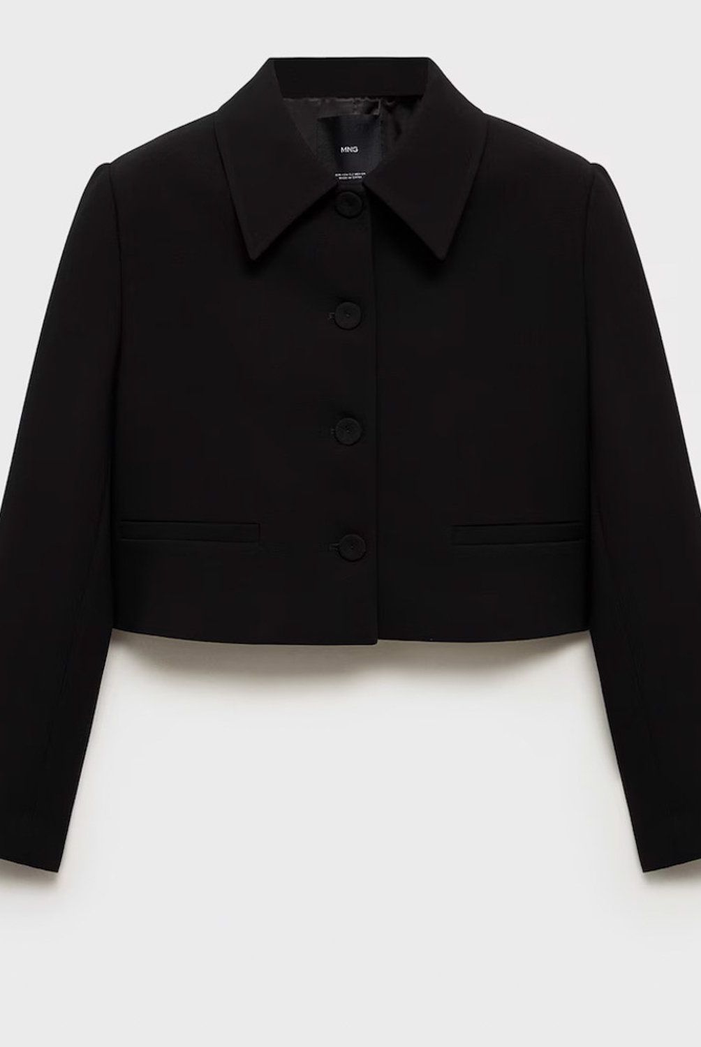 MANGO - Chaqueta Traje Solapas Mujer Mango
