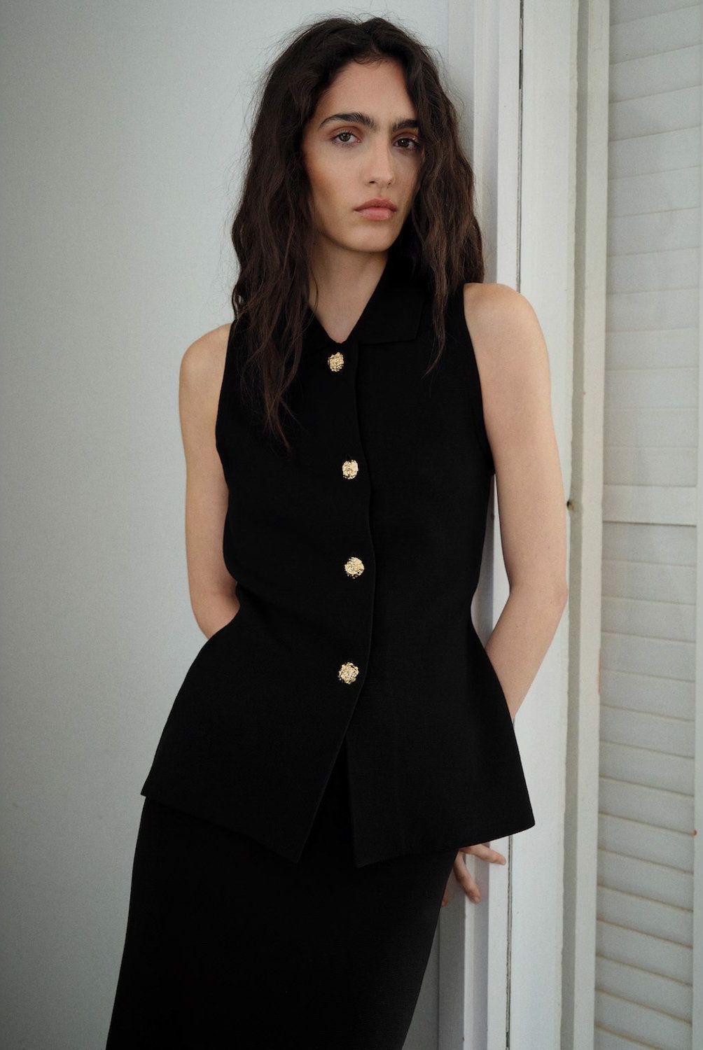MANGO - Chaqueta Punto Botones Joya Mujer Mango