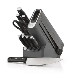 NINJA - Box Set Cuchillos Foodi Neverdull Con Base Afiladora 10 Piezas
