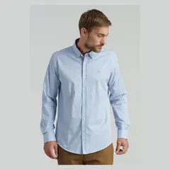 FEROUCH - Camisa Manga Larga Algodón Hombre