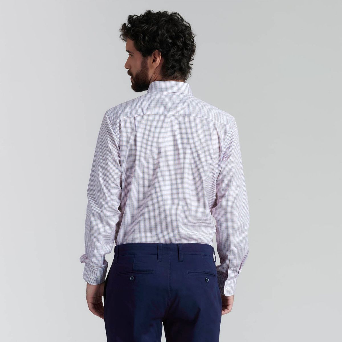 FEROUCH - Camisa Manga Larga Algodón Hombre Ferouch