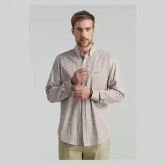 FEROUCH - Camisa Manga Larga Algodón Hombre