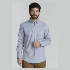 FEROUCH - Camisa Manga Larga Algodón Hombre