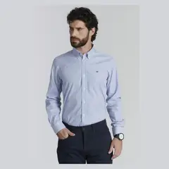FEROUCH - Camisa Manga Larga Algodón Hombre