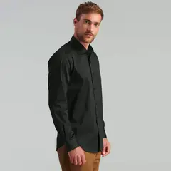 FEROUCH - Camisa Manga Larga Algodón Hombre