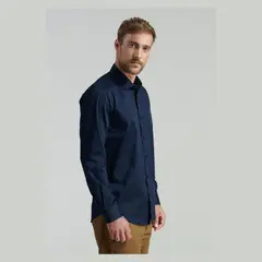 FEROUCH - Camisa Manga Larga Algodón Hombre