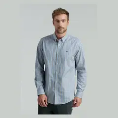FEROUCH - Camisa Manga Larga Algodón Hombre