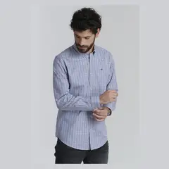 FEROUCH - Camisa Manga Larga Algodón Hombre