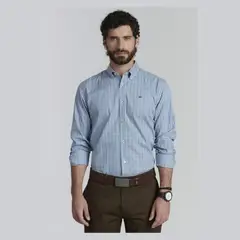 FEROUCH - Camisa Manga Larga Algodón Hombre