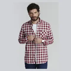 FEROUCH - Camisa Manga Larga Algodón Hombre