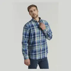FEROUCH - Camisa Manga Larga Algodón Hombre