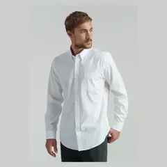 FEROUCH - Camisa Manga Larga Algodón Hombre