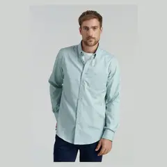 FEROUCH - Camisa Manga Larga Algodón Hombre