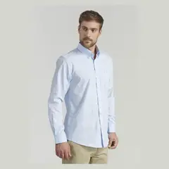 FEROUCH - Camisa Manga Larga Algodón Hombre
